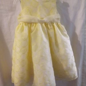 GIRLS CHEROKEE  YELLOW FORMAL DRESS!